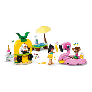 Lego Unicorn and Flamingo Pool Party
